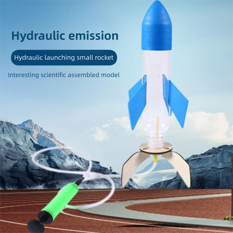 Science Diy Model - DIY Rocket Sprinklers Toys Water Splash