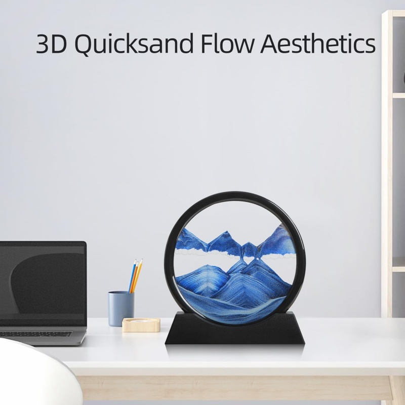 3D Hourglass Quicksand Moving  - Newton Cradle Large incelemesi ve fiyatı