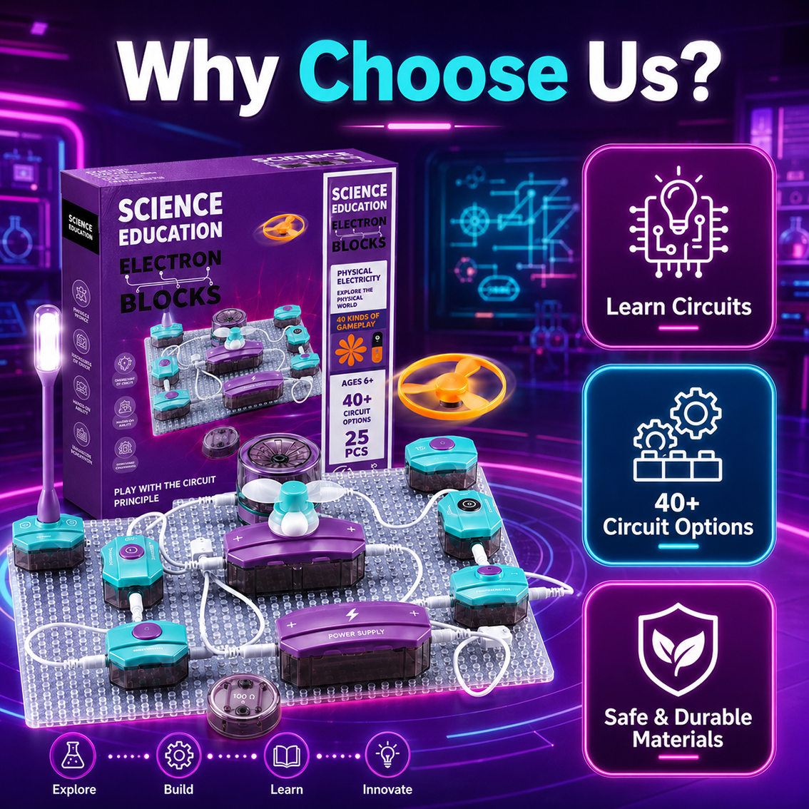 40+ Snap Circuit Experiment Ki - Circuit Snap Kit incelemesi ve fiyatı