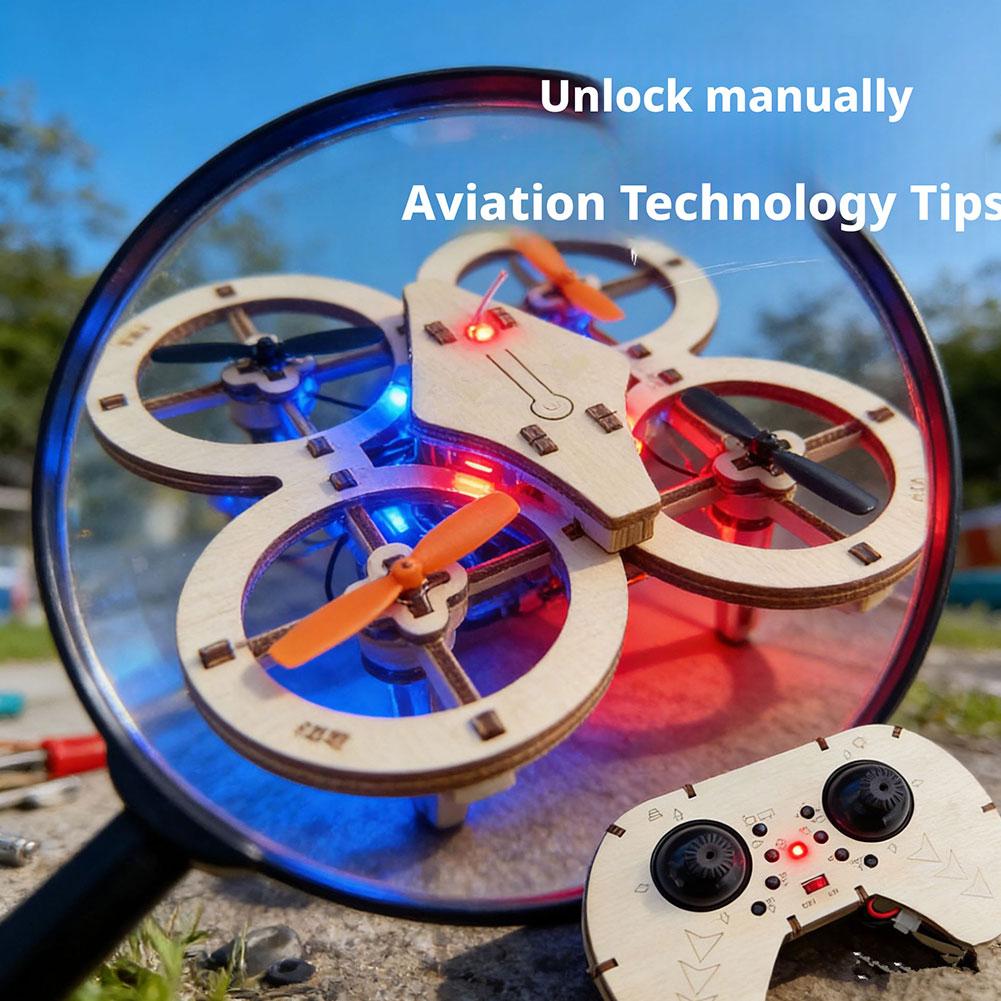 DIY Wooden RC Drone Quadcopter - Science Diy Model incelemesi ve fiyatı