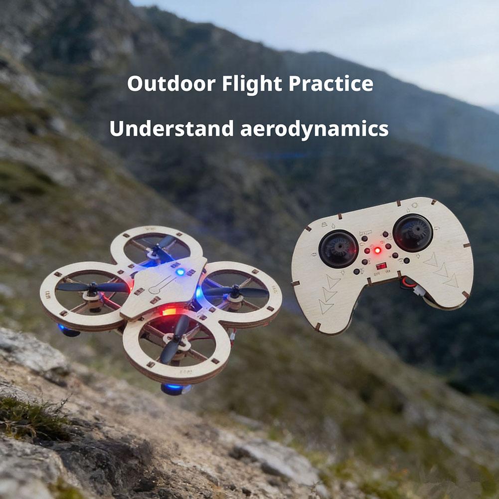 DIY Wooden RC Drone Quadcopter - Science Diy Model incelemesi ve fiyatı