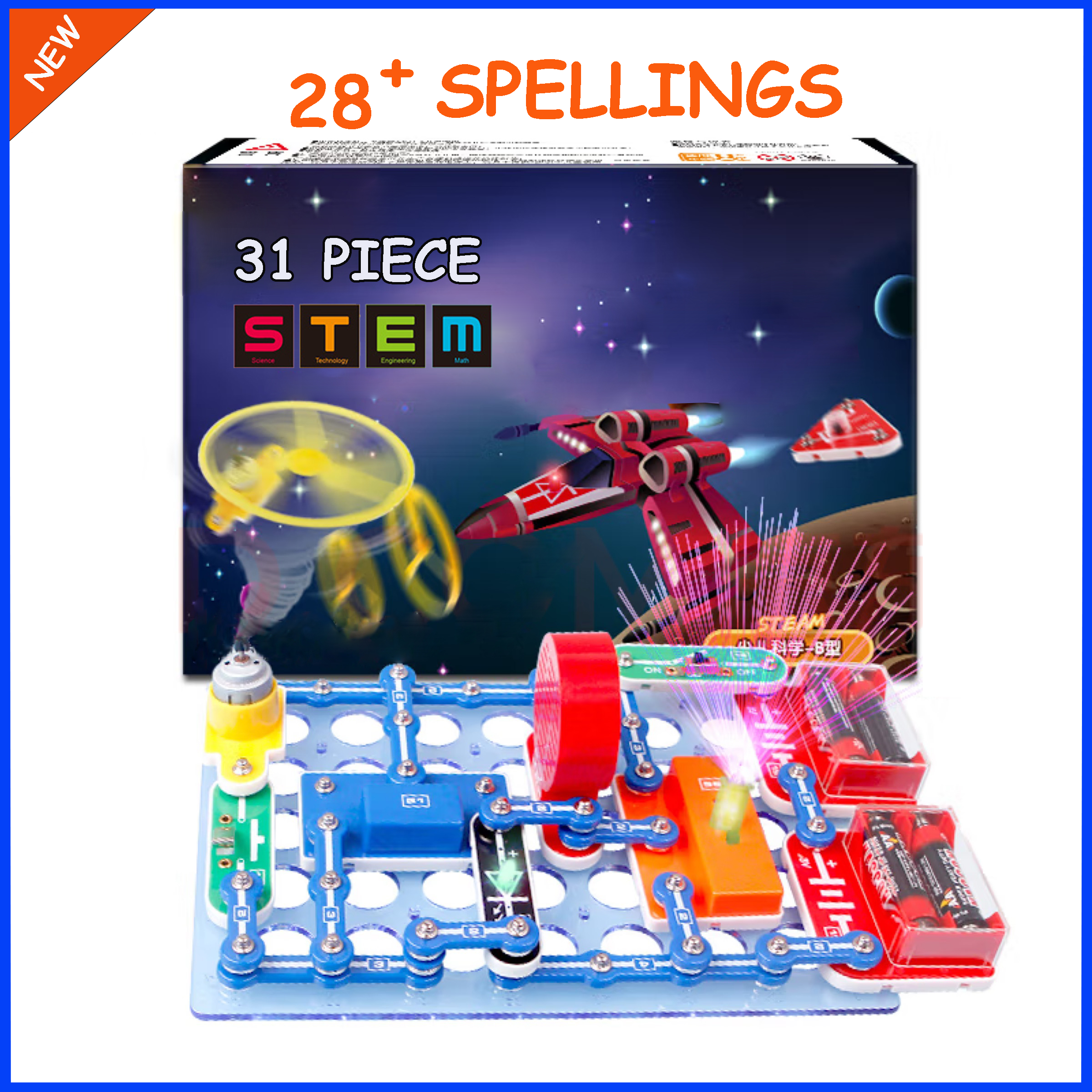 STEM Science Experiment Kit fo - Circuit Snap Kit incelemesi ve fiyatı