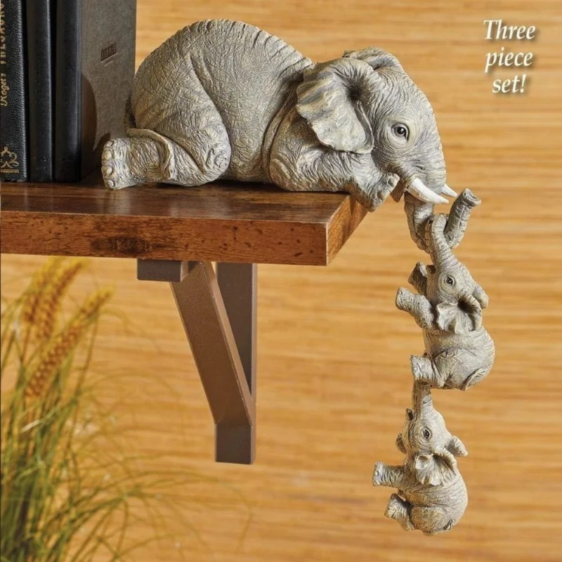 3 Pcs/set Cute Elephant Hug Ba - Newton Cradle Large incelemesi ve fiyatı