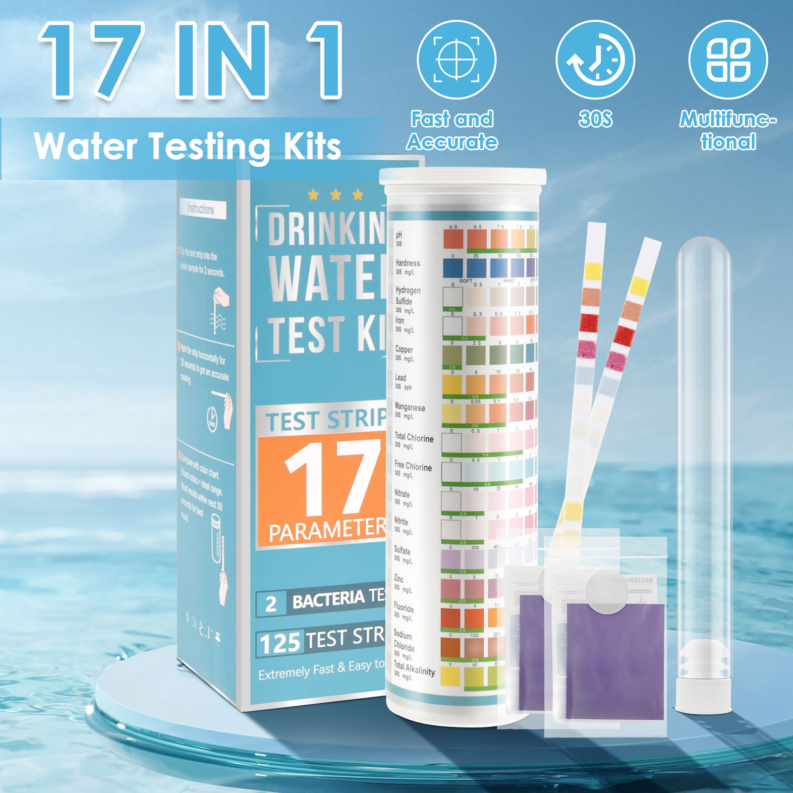 5-17 in 1 Aquarium Test Strips - Ph Strip Test incelemesi ve fiyatı