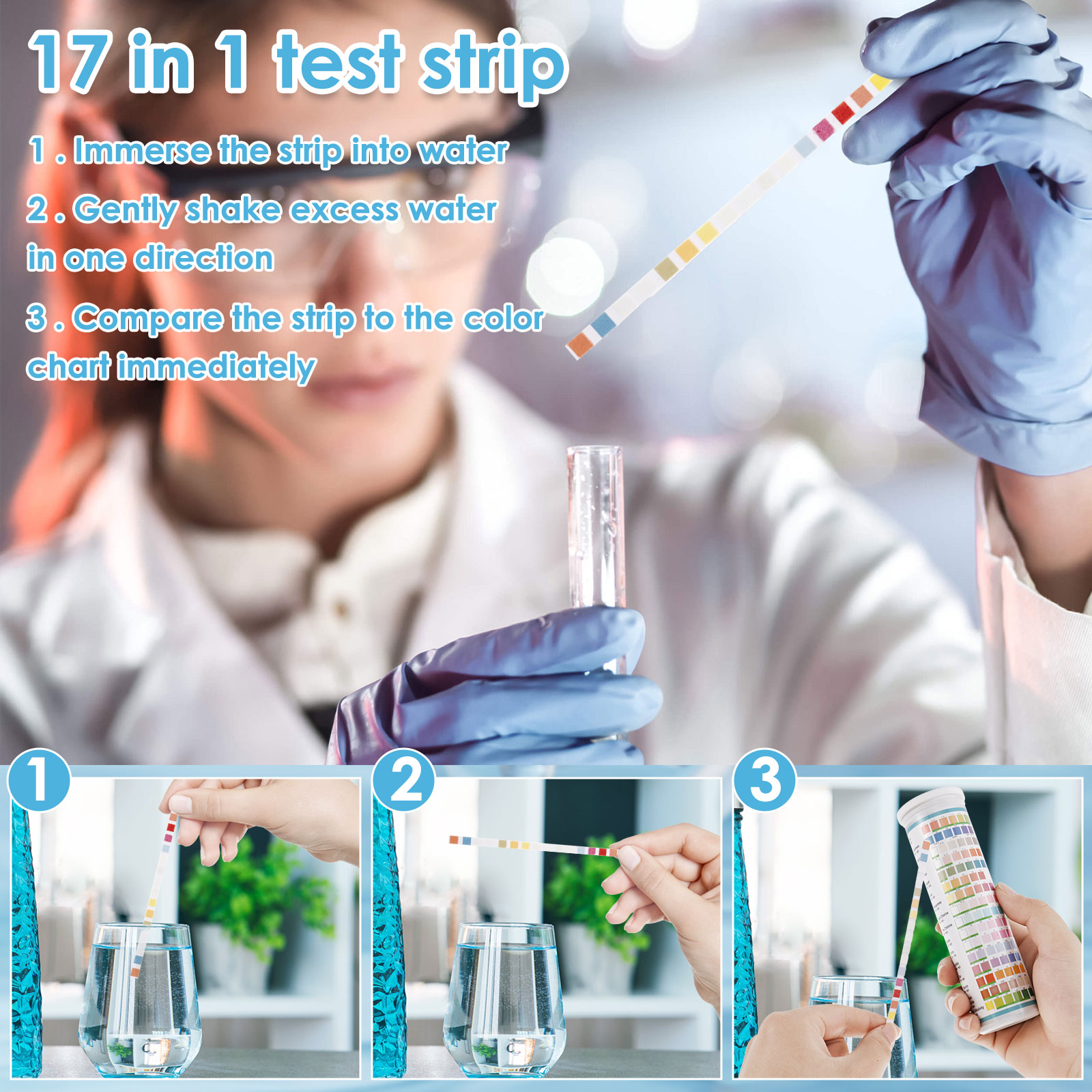 5-17 in 1 Aquarium Test Strips - Ph Strip Test incelemesi ve fiyatı