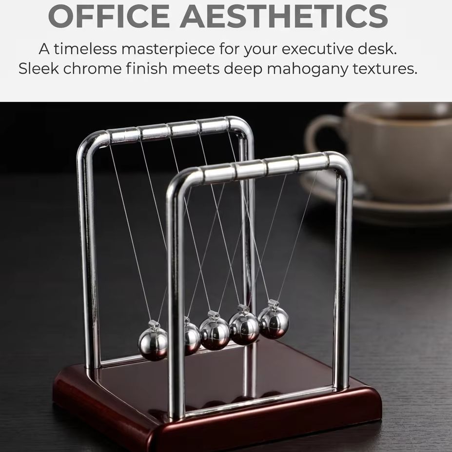 Newton Cradle Balance Pendulum - Newton Cradle Large incelemesi ve fiyatı