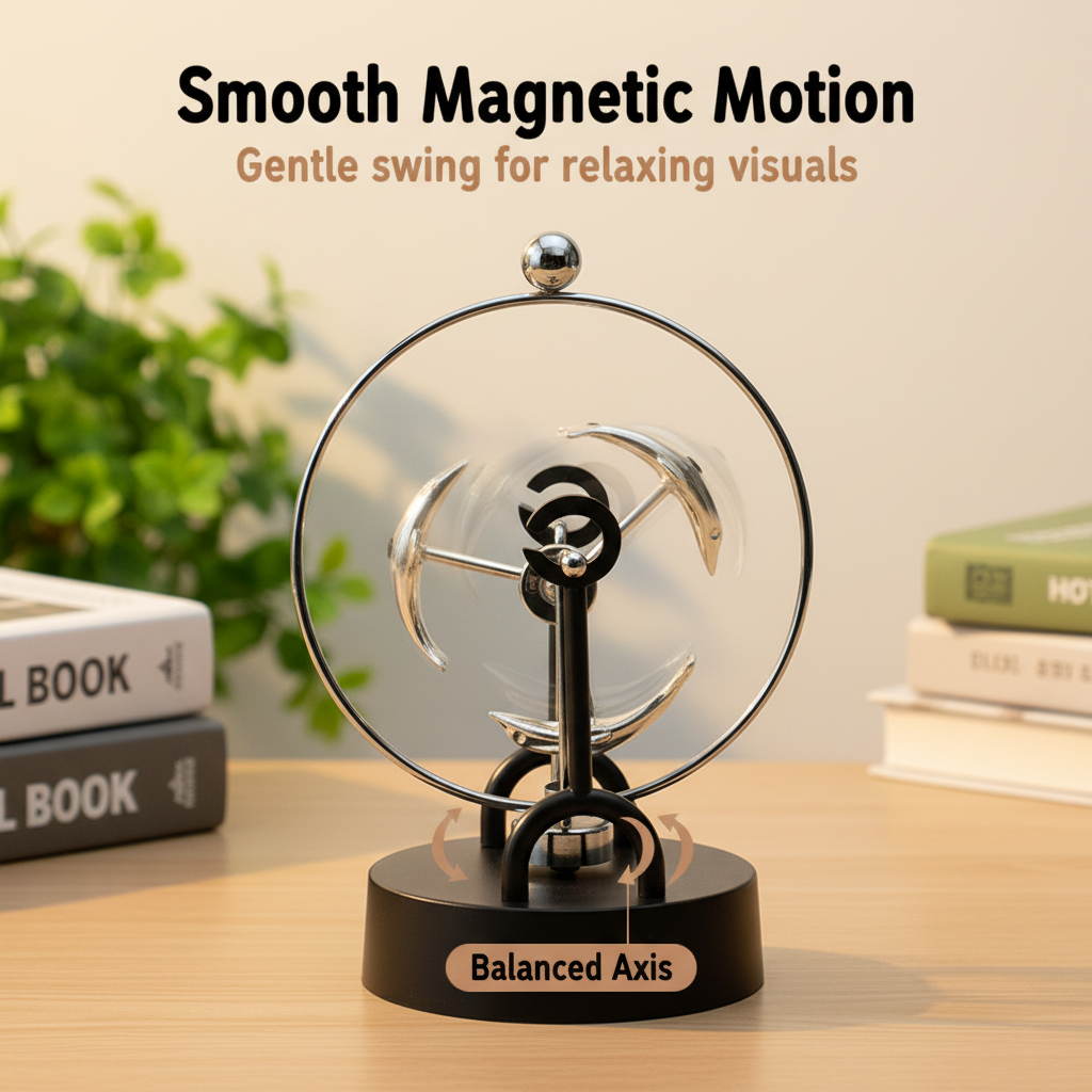 Creative Metal Magnetic Swinge - Newton Cradle Large incelemesi ve fiyatı