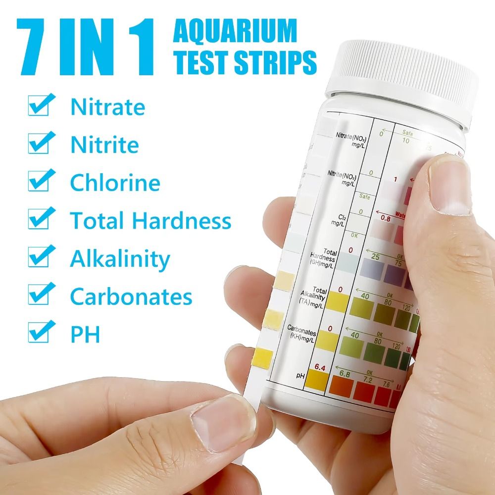 7 in 1 100Pcs Aquarium Test St - Ph Strip Test incelemesi ve fiyatı